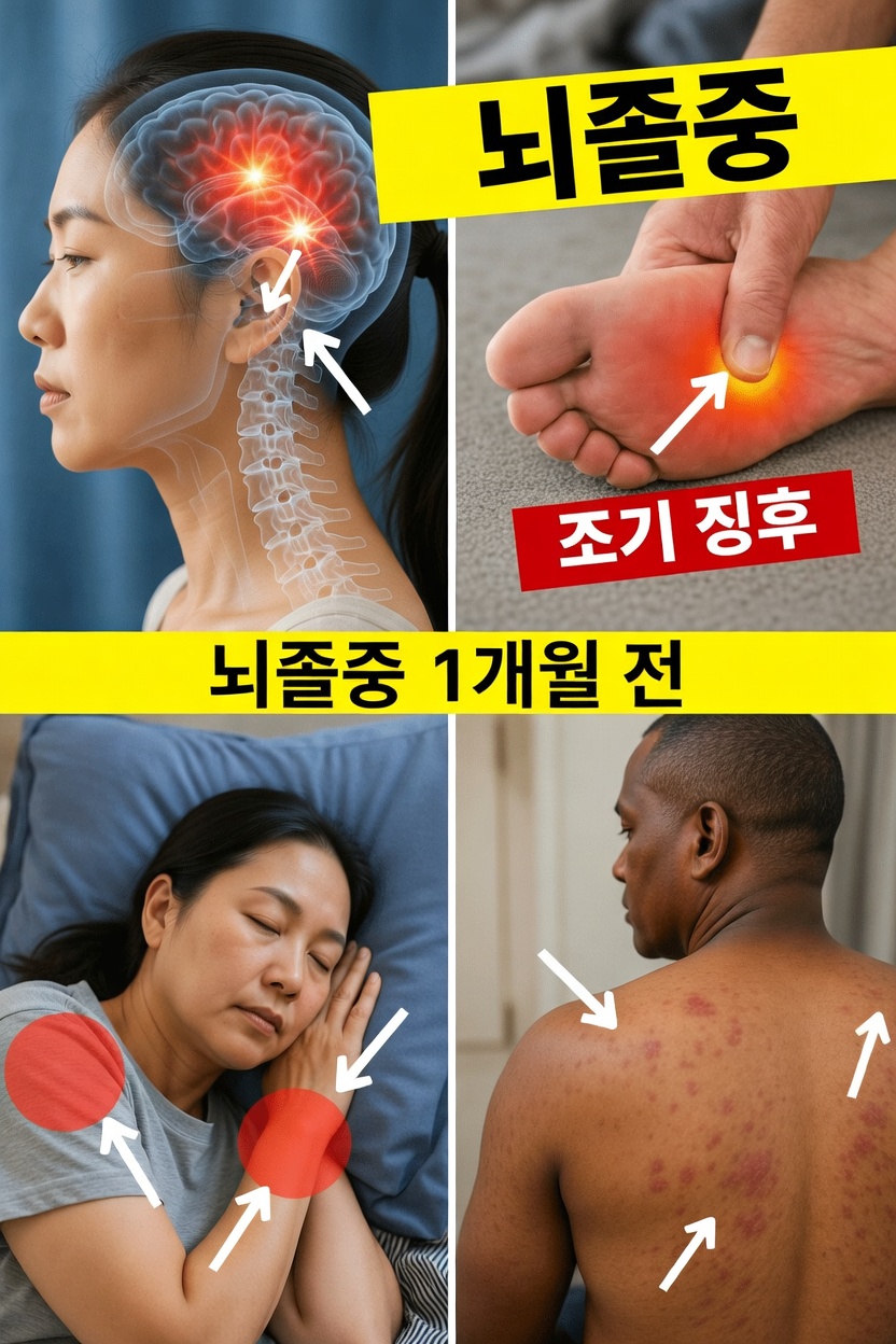 한 달 전부터 뇌졸중 위험을 알릴 수 있는 8가지 미묘한 경고 신호 + 위험을 낮추는 9가지 실용적인 팁