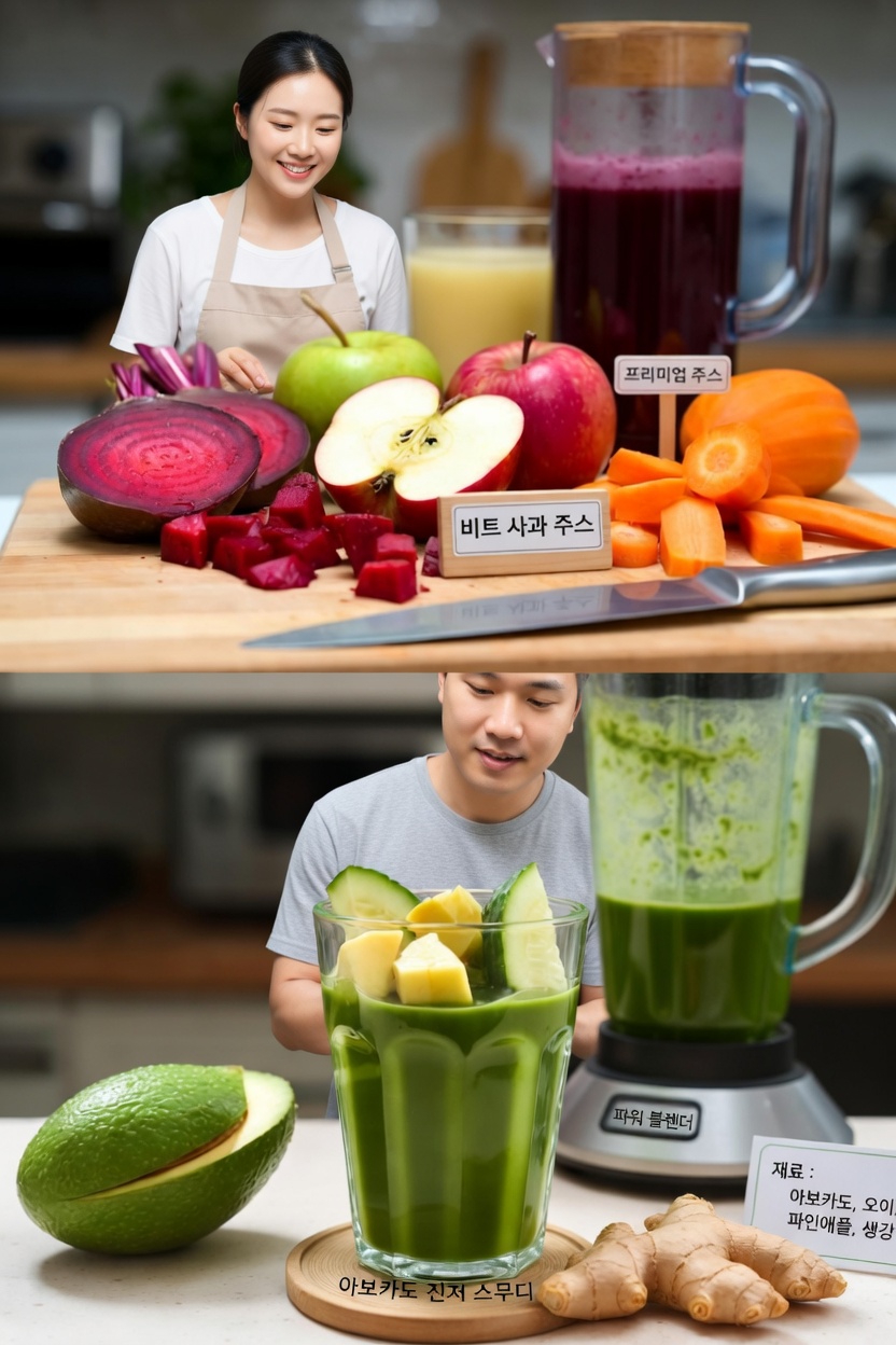 에너지, 면역력, 숙면을 자연스럽게 돕는 맛있는 홈메이드 주스 레시피 6가지 발견하기