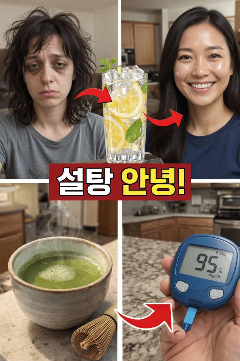 이 레몬 민트 인퓨즈드 워터를 매일 마시면 건강한 혈당 수치 유지에 어떻게 도움이 되는가
