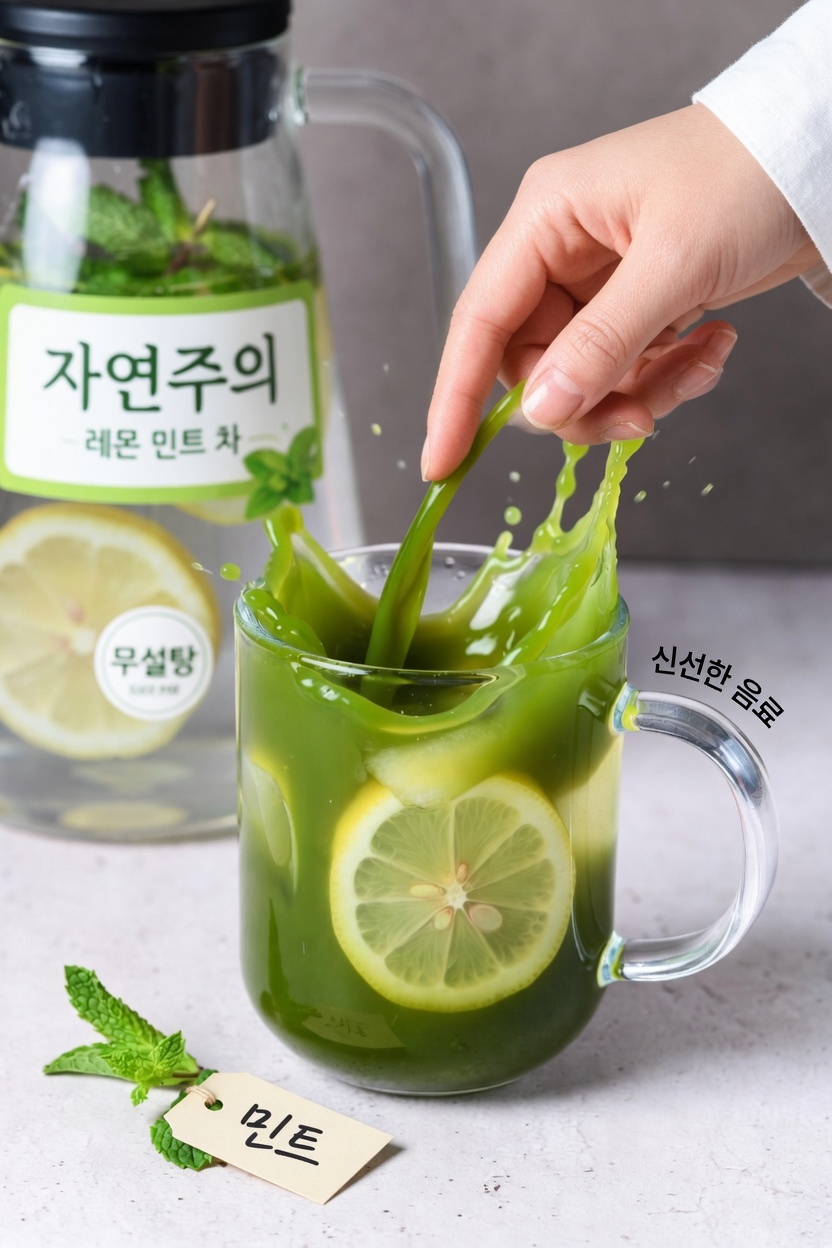 이 레몬 민트 인퓨즈드 워터를 매일 마시면 건강한 혈당 수치 유지에 어떻게 도움이 되는가