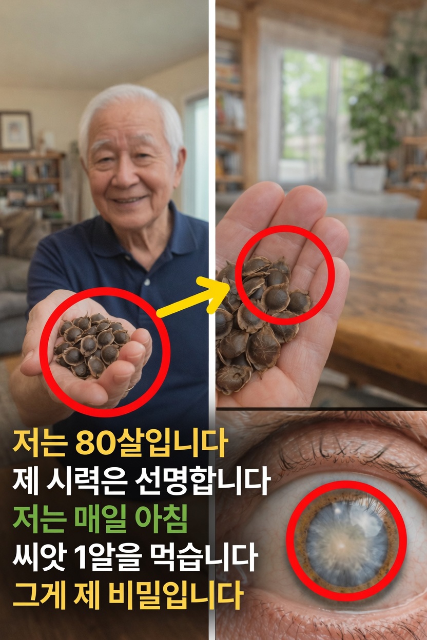 90세가 넘어도? 눈과 뇌 건강 지원을 위해 매일 아침 꼭 먹어야 할 3가지 씨앗은?