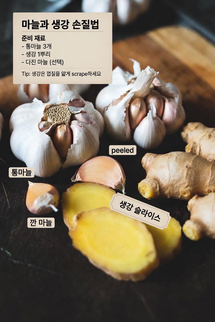 시니어를 위한 최고의 자연 습관: 더 나은 혈액순환 지원을 위한 마늘과 생강 알아보기