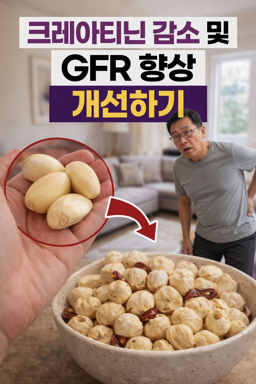 건강한 크레아티닌 수치와 GFR 수치 유지에 도움을 줄 수 있는 신장에 안전한 두 가지 식품을 알아보세요