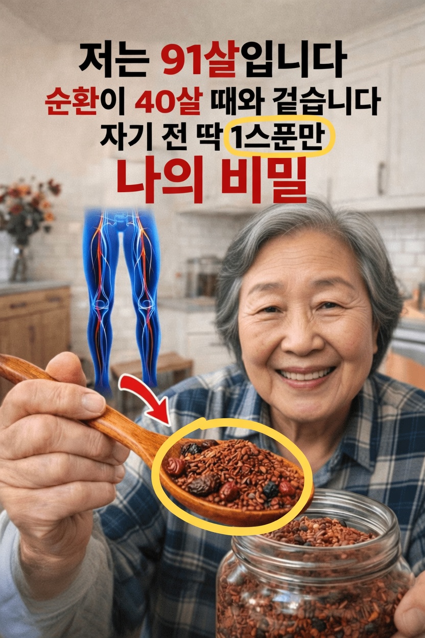 나이가 들수록 다리의 건강한 혈액순환을 돕는 간단한 취침 전 습관