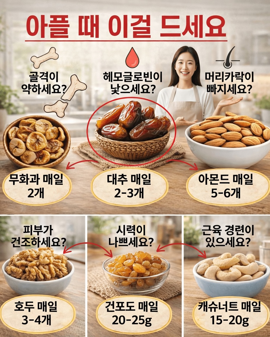 기운이 없을 때 몸을 돕는 간단한 일상 식품