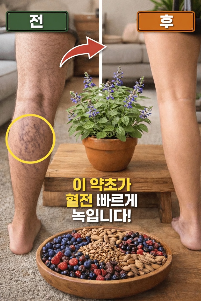 다리의 건강한 혈류를 돕는 자연적인 방법: 알아볼 만한 허브와 간단한 습관