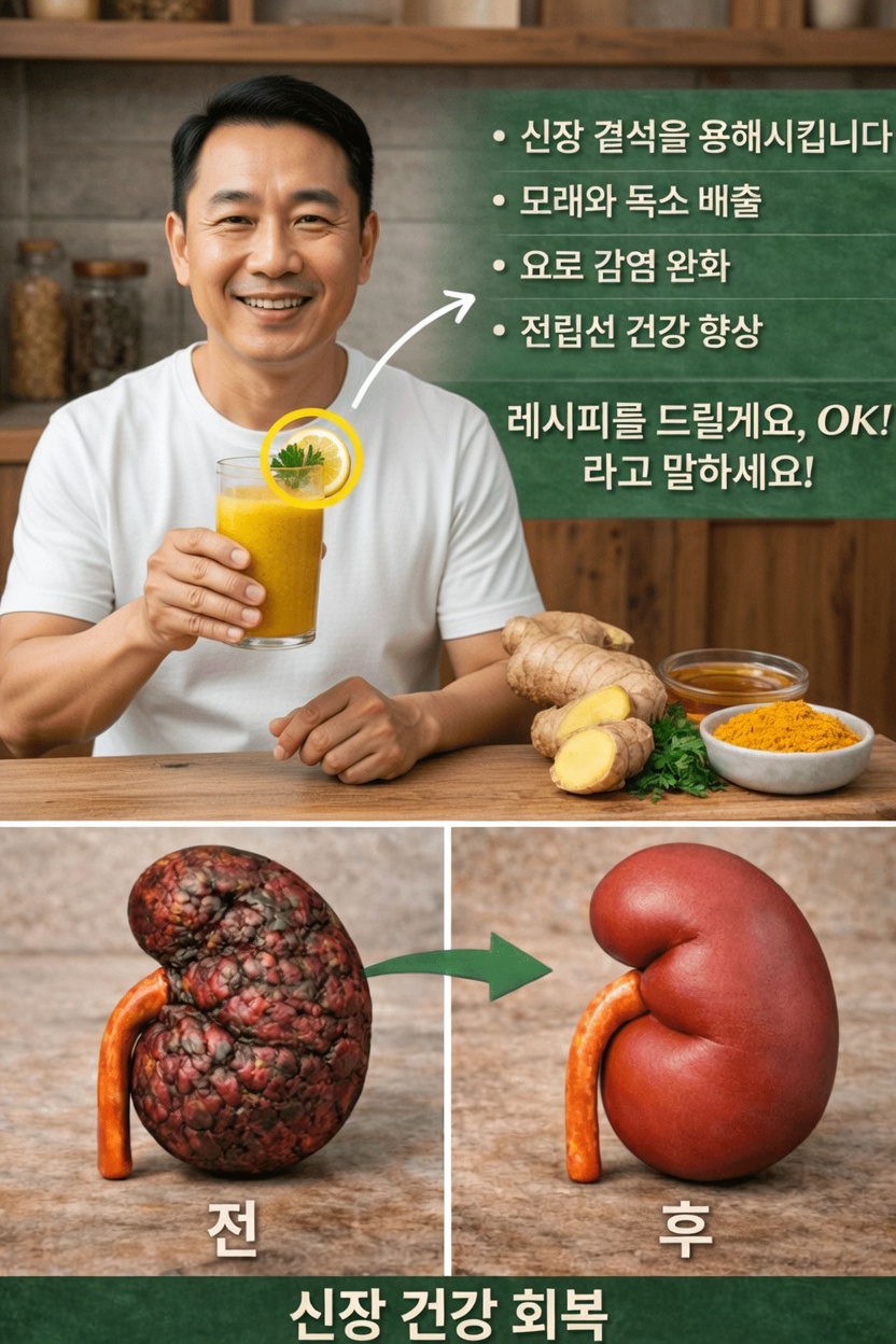 자연스럽게 신장 건강을 지키기: 알아볼 만한 간단한 습관과 성분
