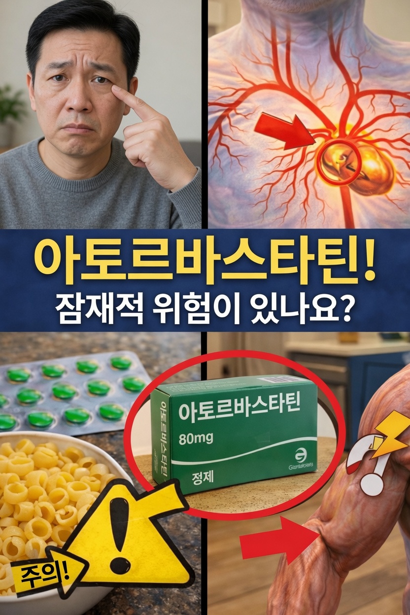 아토르바스타틴 부작용: 이 흔한 콜레스테롤 약을 복용하기 전에 알아야 할 사항