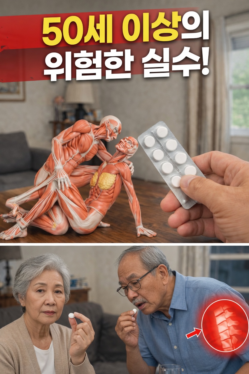 50세가 넘으셨나요? 당신의 몸을 조용히 해치는 3가지 일상 습관