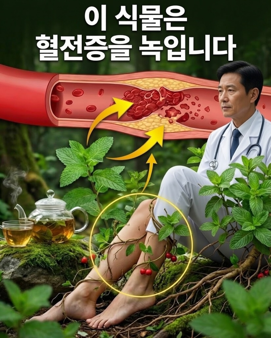 다리 혈액순환을 촉진하는 인기 식물 5가지 — 그리고 절대 무시해서는 안 되는 경고 신호들