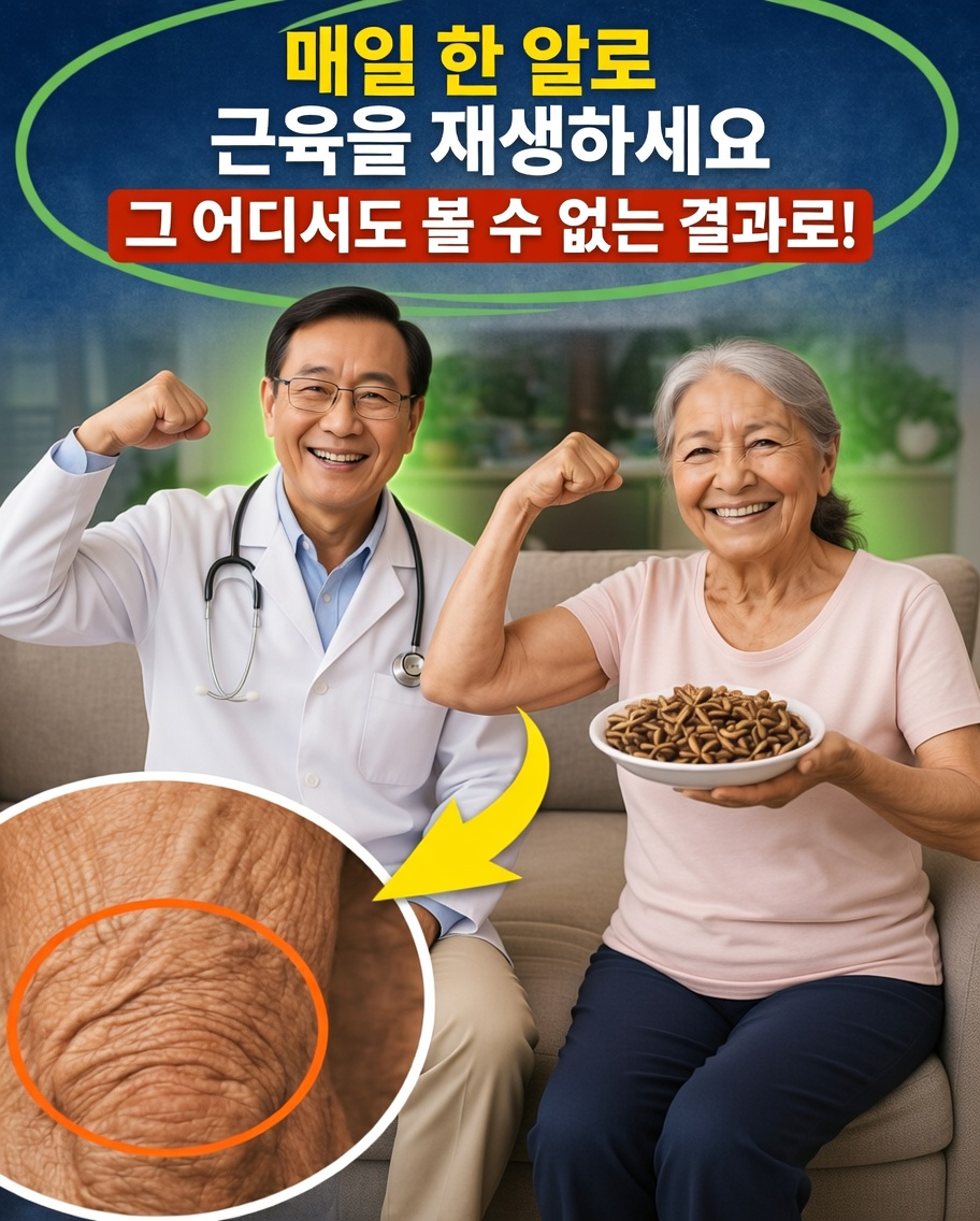 60세 이후 근감소증: 대부분의 사람들이 잊는 가장 저렴한 식품