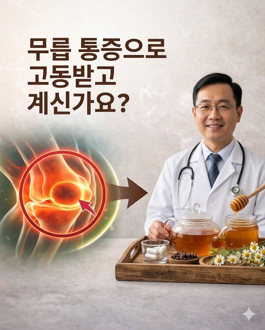 무릎을 위한 천연 허브차: 통증과 염증을 완화할 수 있는 집에서 만든 음료