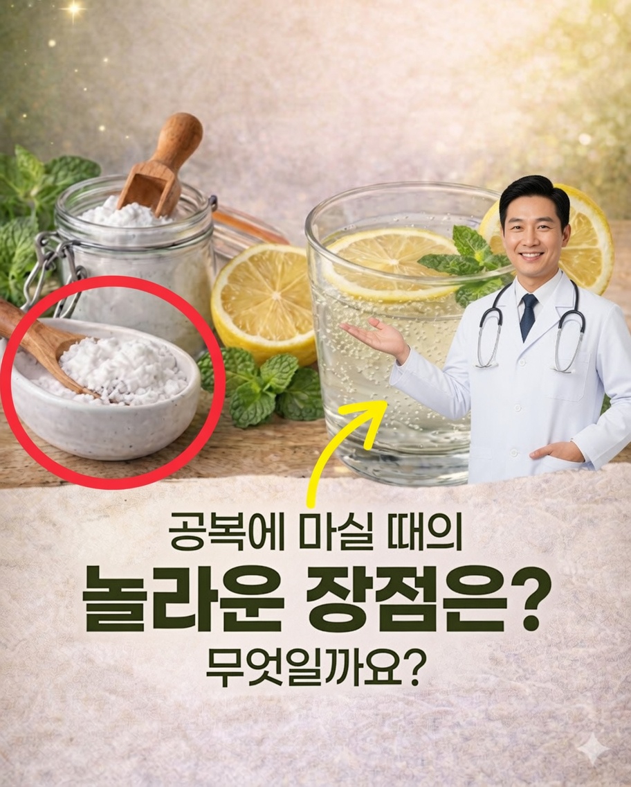 🍋 레몬 물에 베이킹소다를 섞으면 몸속에서 실제로 무슨 일이 일어날까요?
