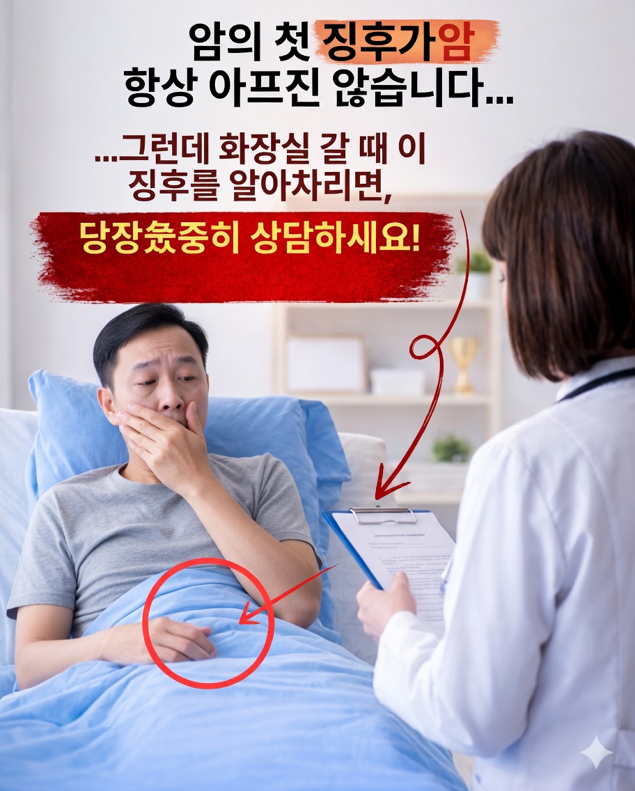 🚨 화장실에 갈 때 나타날 수 있는 암의 8가지 징후: 무시해서는 안 되는 초기 증상