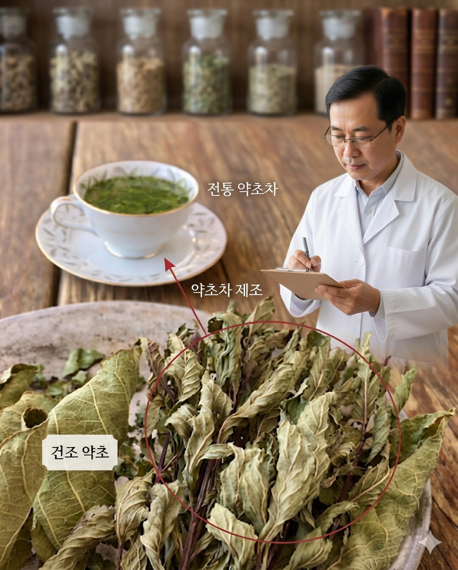 🌿 무료 약용 잎 두 가지: 말리면 혈당을 낮추고 간을 보호하는 “식물성 황금”이 됩니다