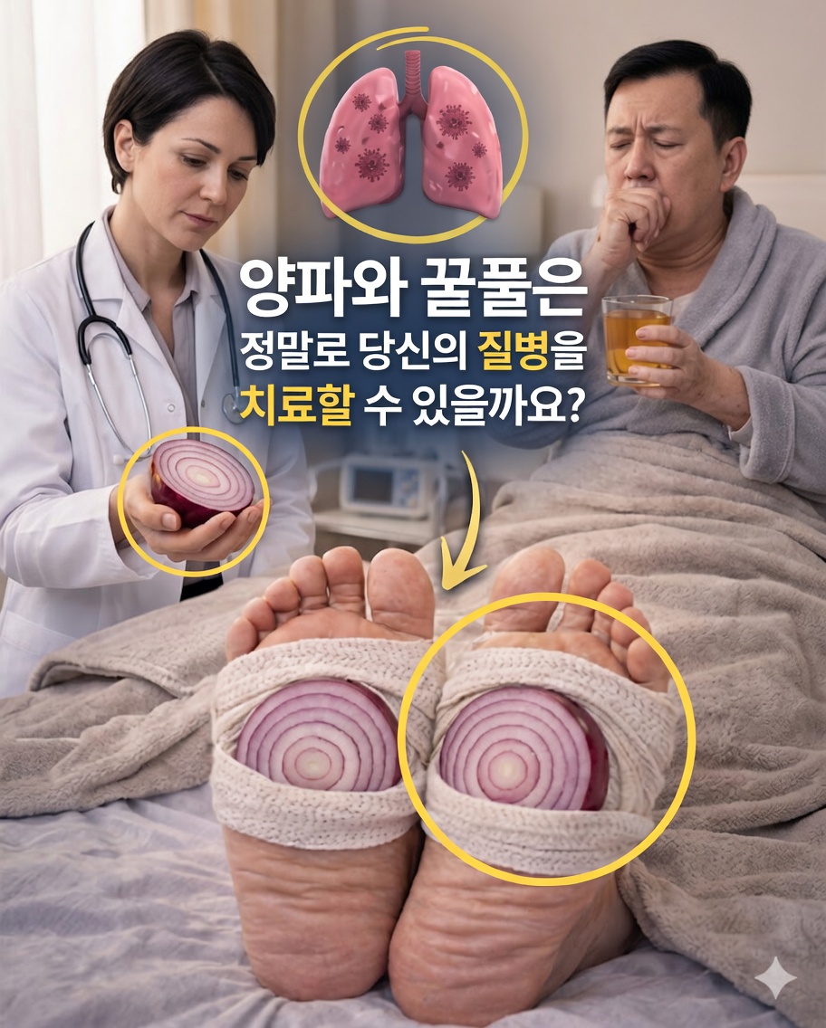 🧅 양말 속 양파의 놀라운 비결: 자연 요법일까, 단순한 전통일까?