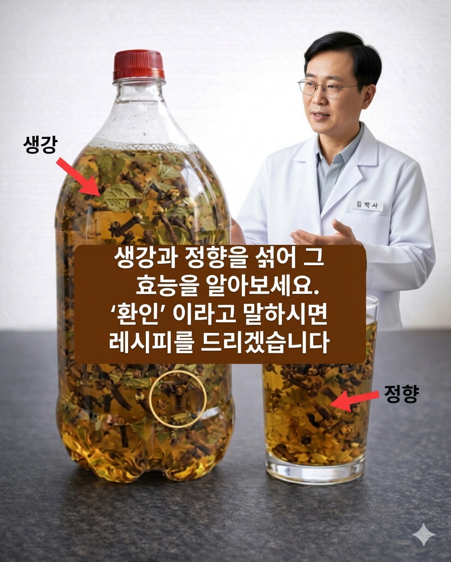 🌿 생강과 정향을 섞어보세요: 모두를 놀라게 하는 천연 치료법