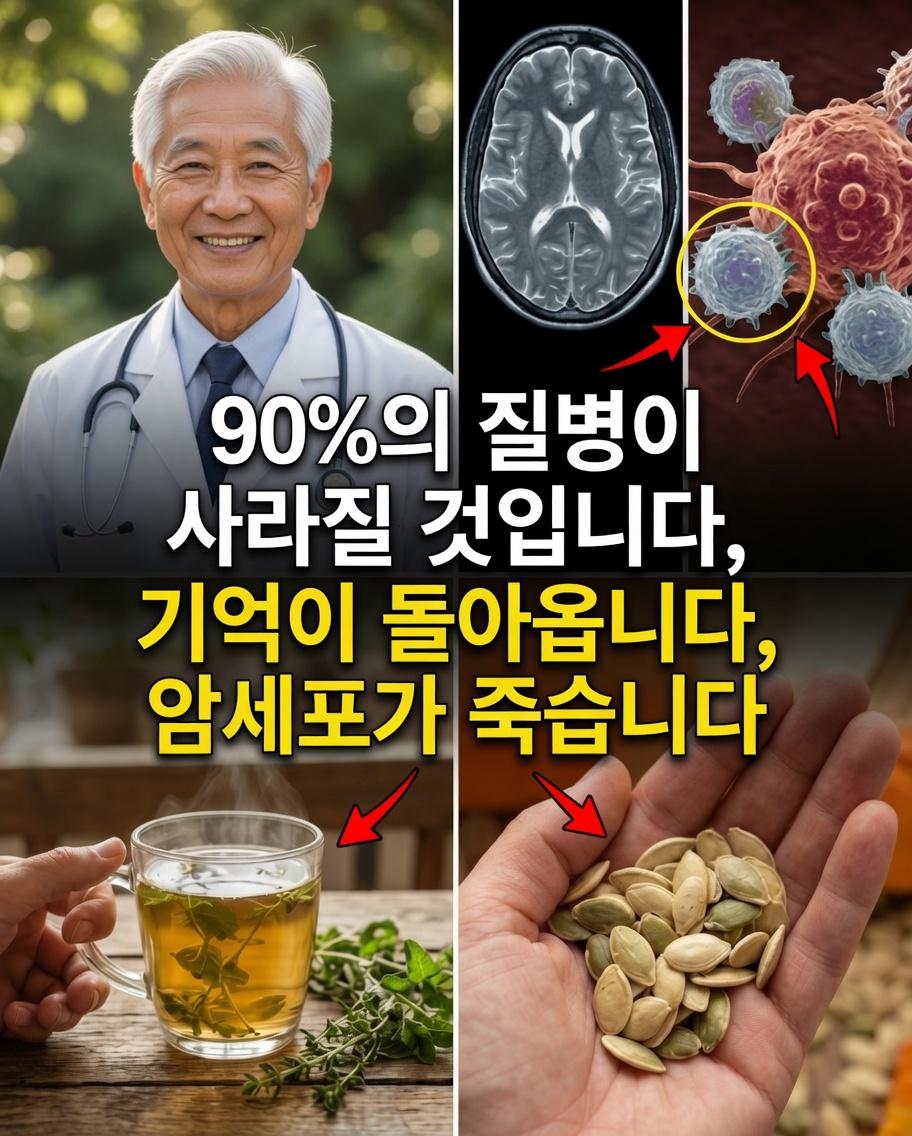 나이가 들어도 뇌를 예리하고 활기차게 유지하는 데 도움이 될 수 있는 일상 속 식품 5가지