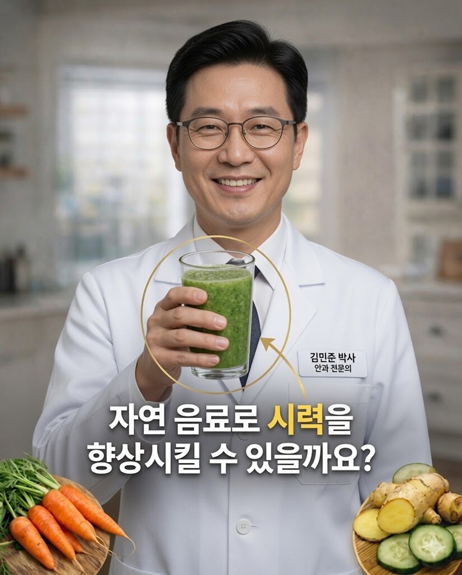 👁️ 눈 건강을 위한 천연 음료: 시력을 돌보는 맛있는 방법