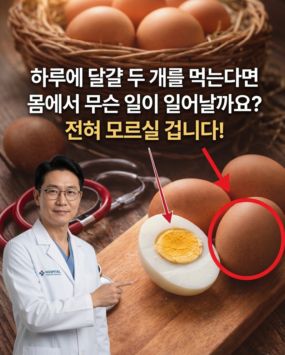 🥚 매일 달걀을 먹으면 당신의 몸에서는 무슨 일이 일어날까요?