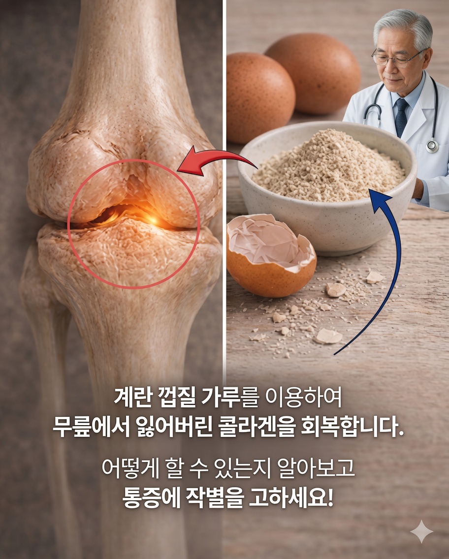 뼈를 튼튼하게 하는 달걀껍데기: 칼슘이 풍부한 천연 비밀