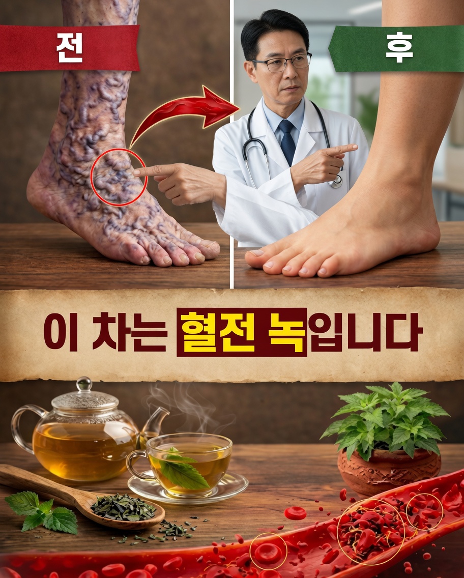 다리 혈액순환 개선에 좋은 천연 식물
