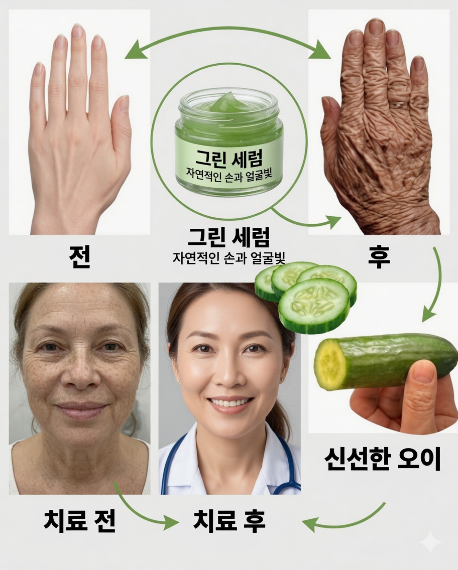 🥒 오이의 5가지 비밀: 피부를 젊어지게 하고 건강을 개선하는 데 도움을 주는 천연 식품