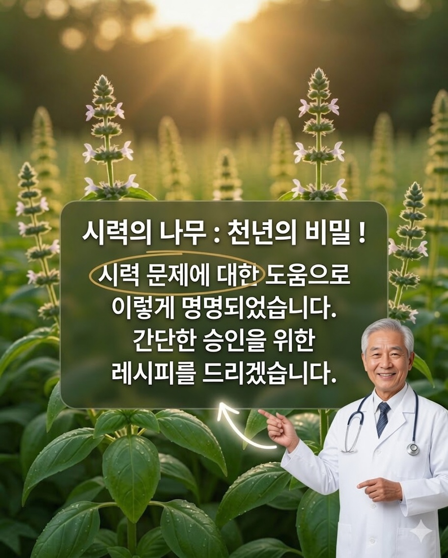 🌿 ‘시력의 나무’: 많은 사람이 눈 건강을 위해 사용하는 천연 치료제
