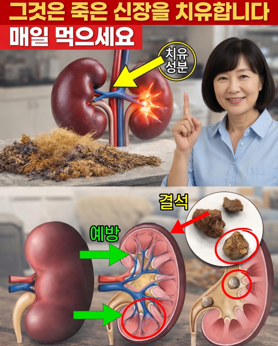 자연스럽게 신장 건강을 돕는 7가지 간단한 일상 습관과 음식 알아보기
