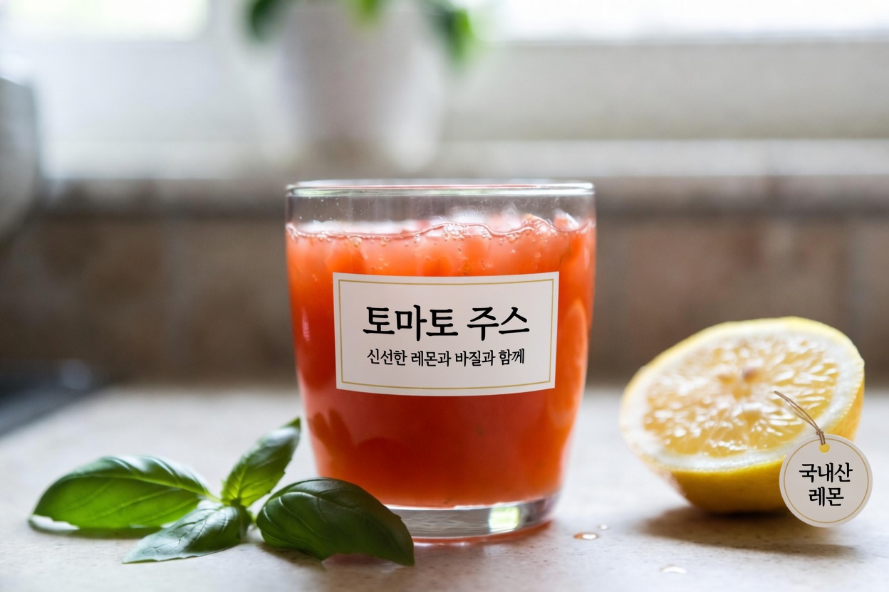 간단한 토마토와 마늘 음료가 전립선 건강을 지원하는 데 도움이 될 수 있을까요?