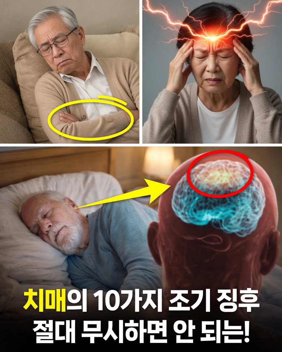 절대 무시해서는 안 되는 치매의 초기 징후 10가지