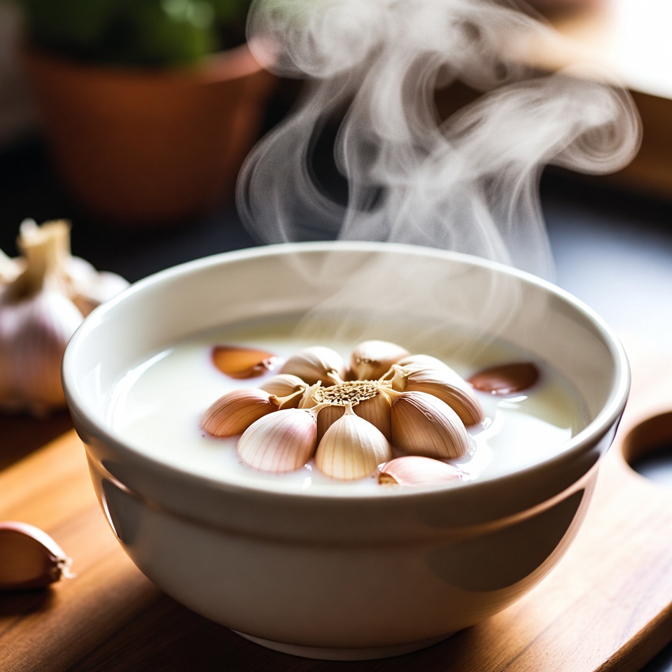 우유에 마늘을 끓여 먹으면 얻는 놀라운 7가지 효능: 단 며칠 만에 효과를 보는 건강 비법