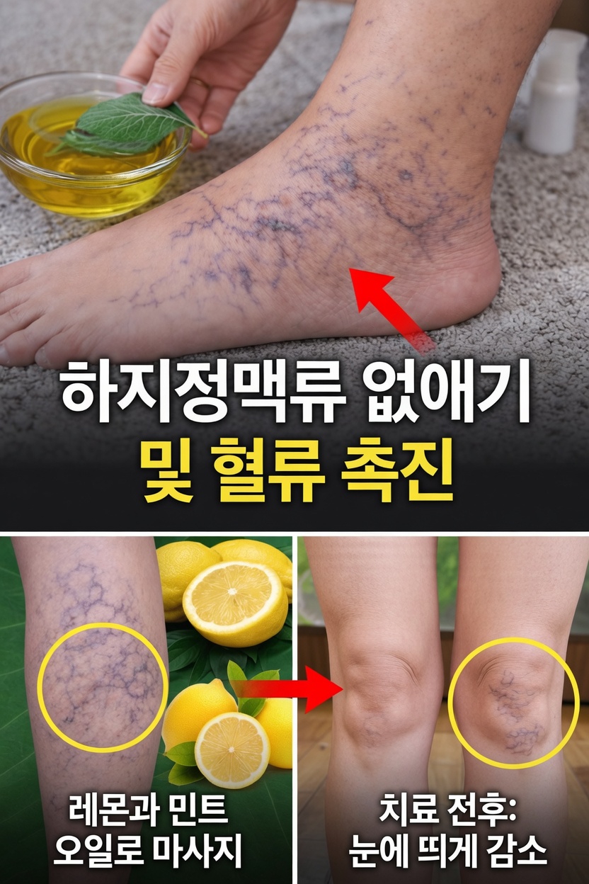 더 나은 혈액순환을 돕고 다리 혈관이 도드라져 보이는 것을 줄이는 10가지 자연스러운 일상 습관