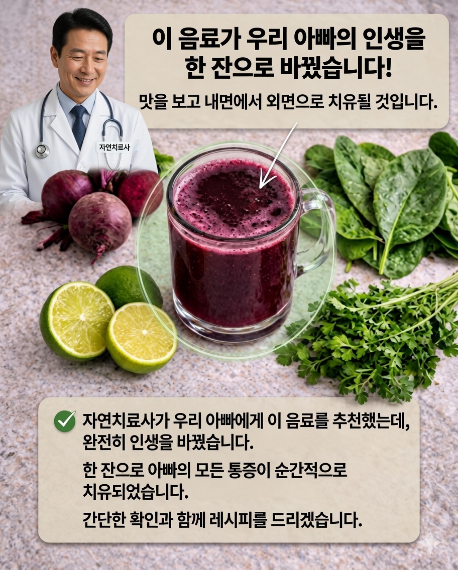 🥤✨ 기적의 스무디: 당신의 건강을 변화시킬 수 있는 천연 음료