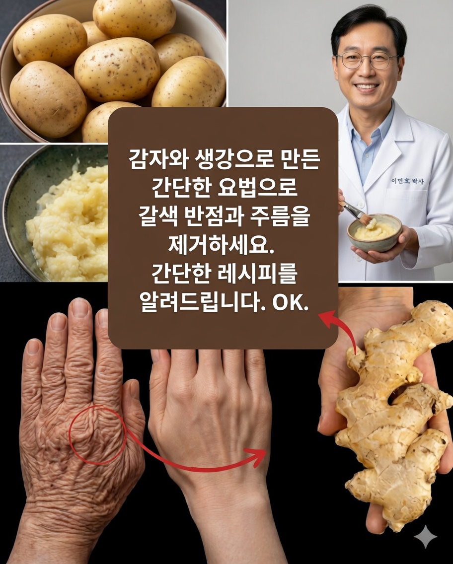기미와 주름을 자연스럽게 없애세요: 더 젊어 보이는 피부를 위한 홈메이드 요법