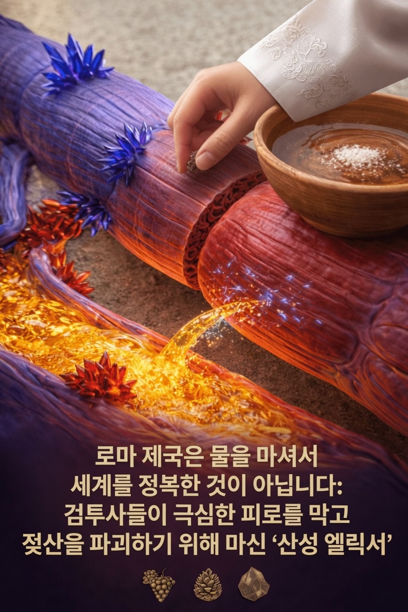 격렬한 활동 중 전사들의 체력을 지켜준 고대 로마의 음료: 현대 피트니스 애호가들이 배울 수 있는 것