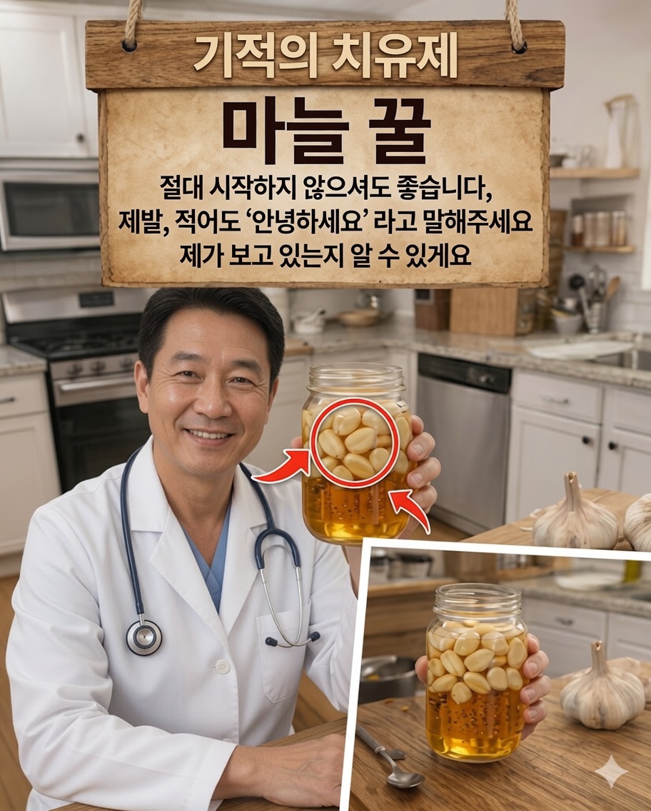 🧄 노년층: 건강을 바꿀 수 있는 마늘 기반의 야간 습관