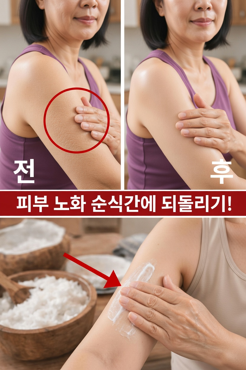 시니어들이 피부 관리를 위해 시도하고 있는 간단한 2분 코코넛 오일 습관을 알아보세요