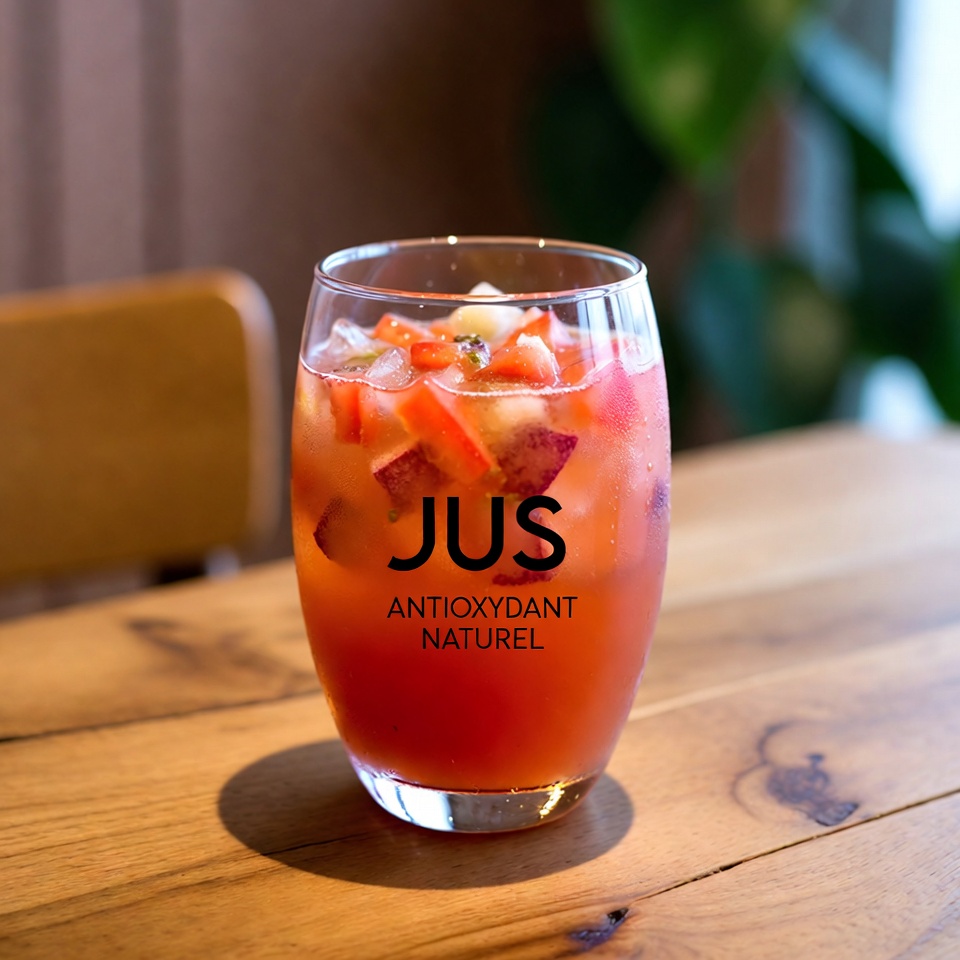 사워솝, 구아바, 토마토로 만든 천연 항산화 주스: 다양한 효능을 지닌 건강 음료