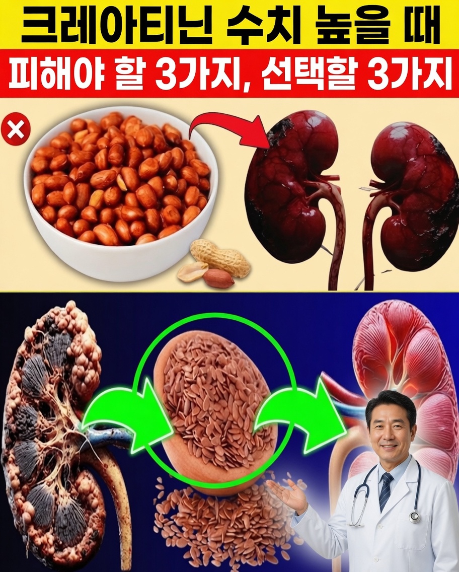크레아티닌 수치가 너무 높으신가요? 이 간단한 견과류 교체가 신장에 부담을 덜어줄 수 있습니다