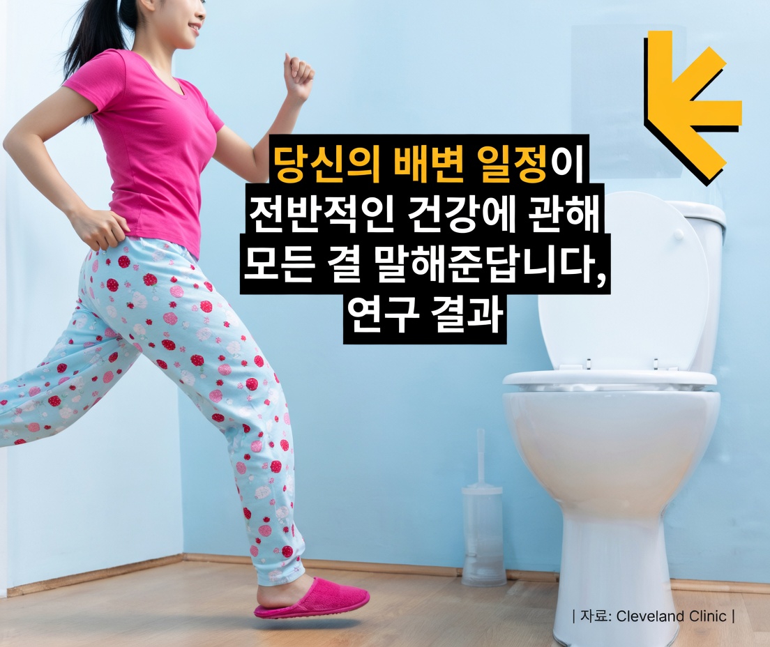 배변 주기는 전반적인 건강 상태에 대해 많은 것을 말해준다고 연구 결과가 밝혔습니다