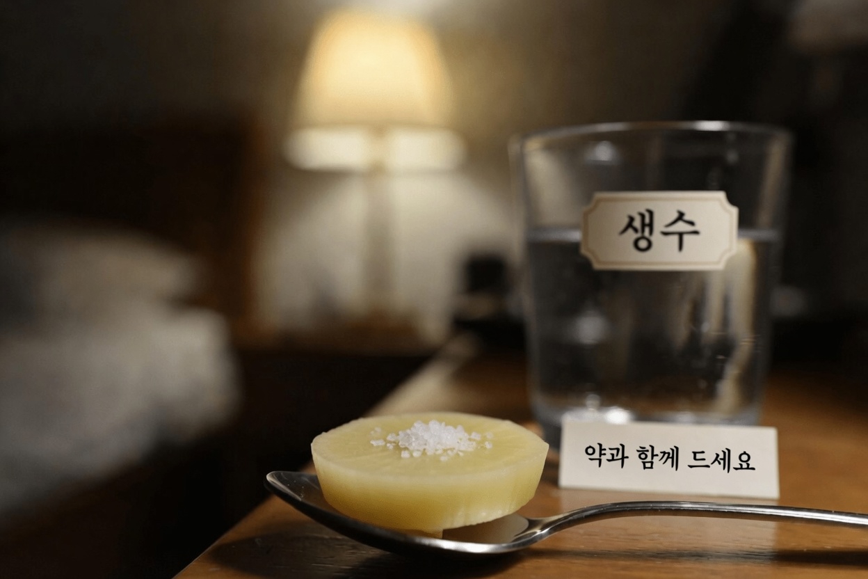 잠들기 전 혀 위에 마늘과 소금을 올려놓으면 어떤 일이 일어날까? 시도해볼 만한 간단한 저녁 습관