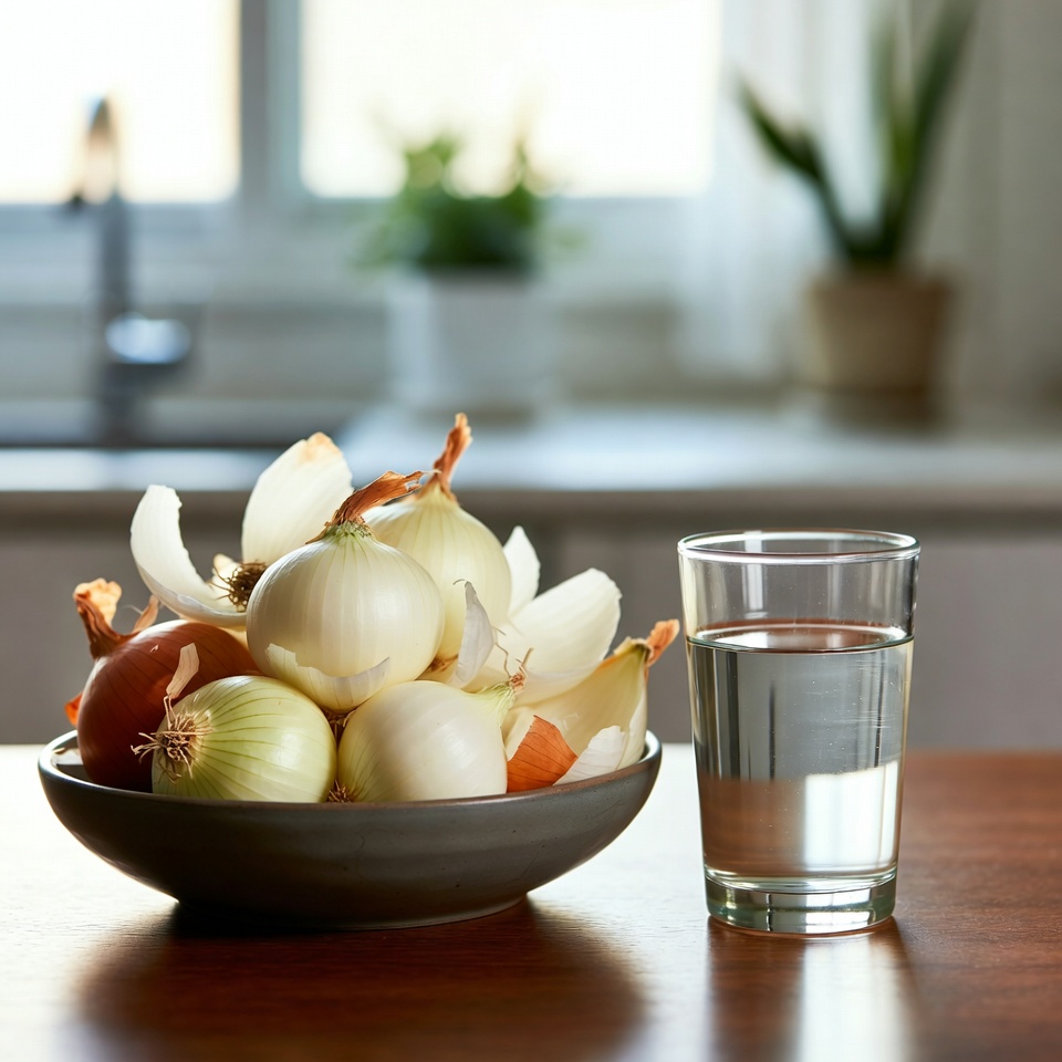 양파와 양파 껍질로 전립선과 방광을 깨끗하게 하는 방법