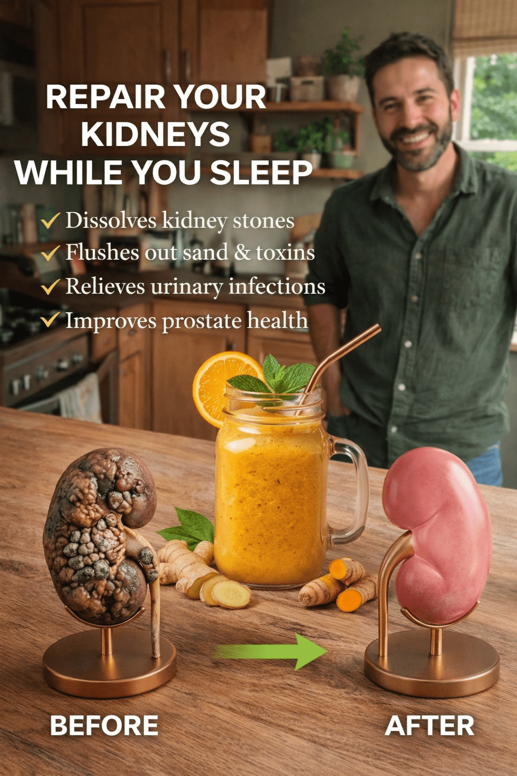 자연스럽게 신장 건강을 돕는 상쾌한 밤 음료를 매일 준비하는 방법