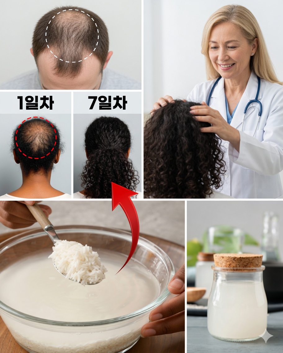매일 머리에 쌀뜨물을 사용해 보세요: 30일 후 일어나는 변화를 확인하세요 (자연스러운 모발 성장)