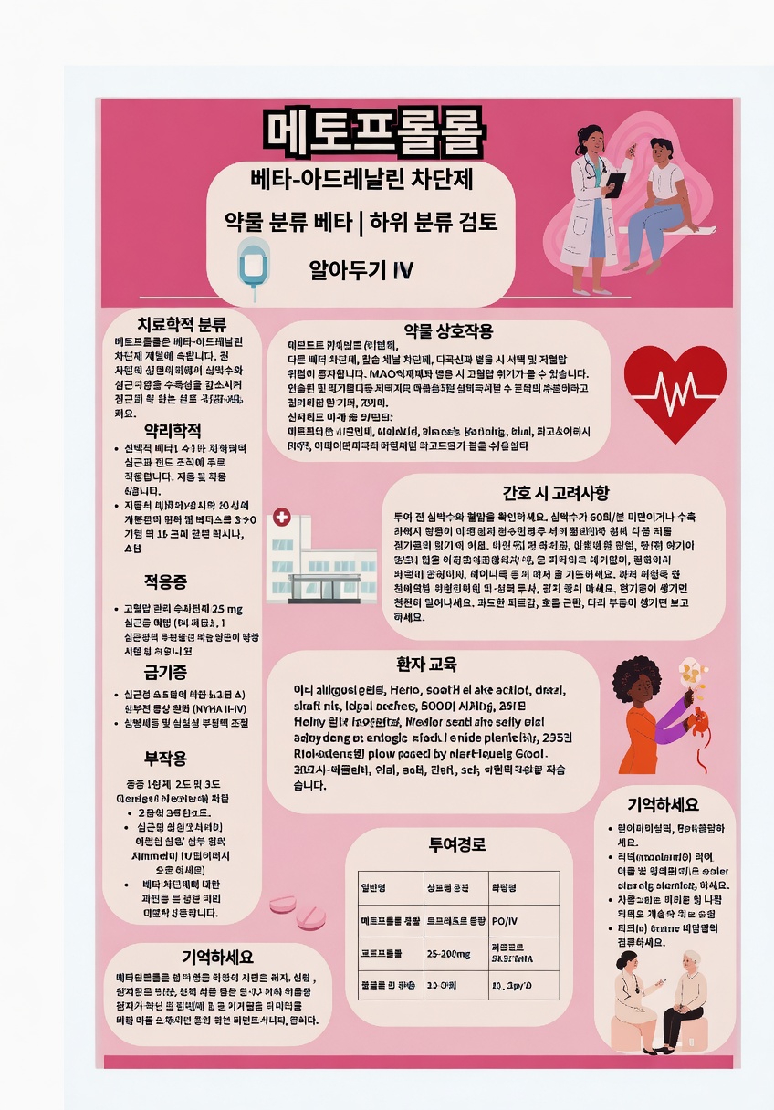 알아두어야 할 흔한 메토프롤롤 부작용 10가지: 더 나은 약물 이해를 위한 가이드