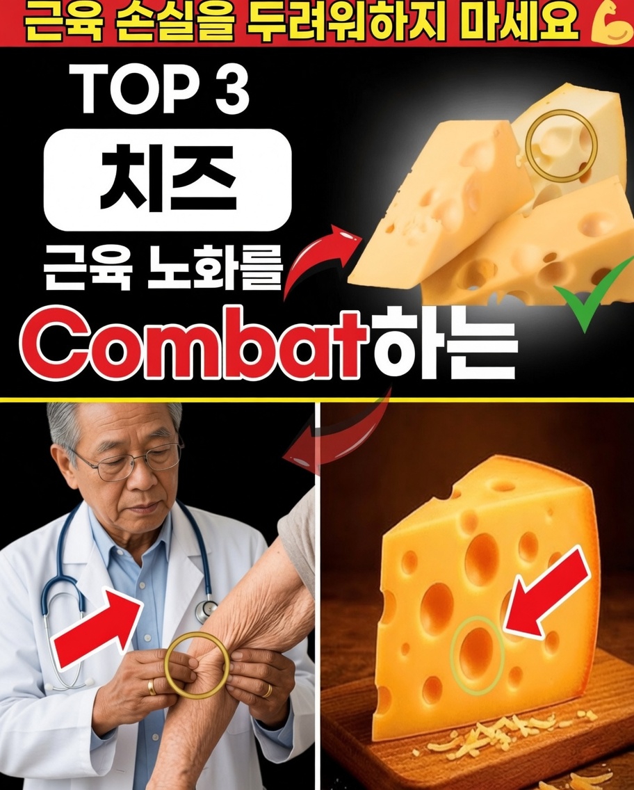 60세 이상? 근력을 유지하는 데 도움이 될 수 있는 3가지 치즈