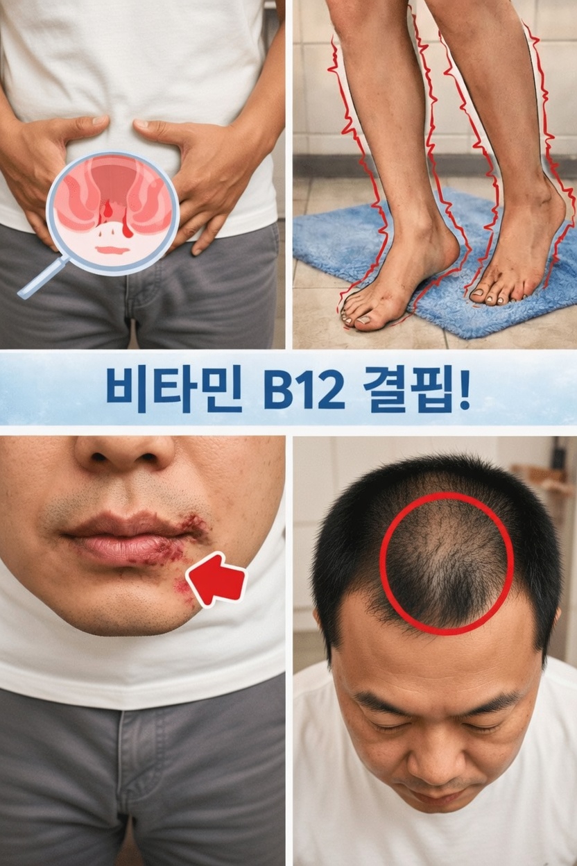 몸이 비타민 B12를 더 원하고 있다는 8가지 이상한 신호