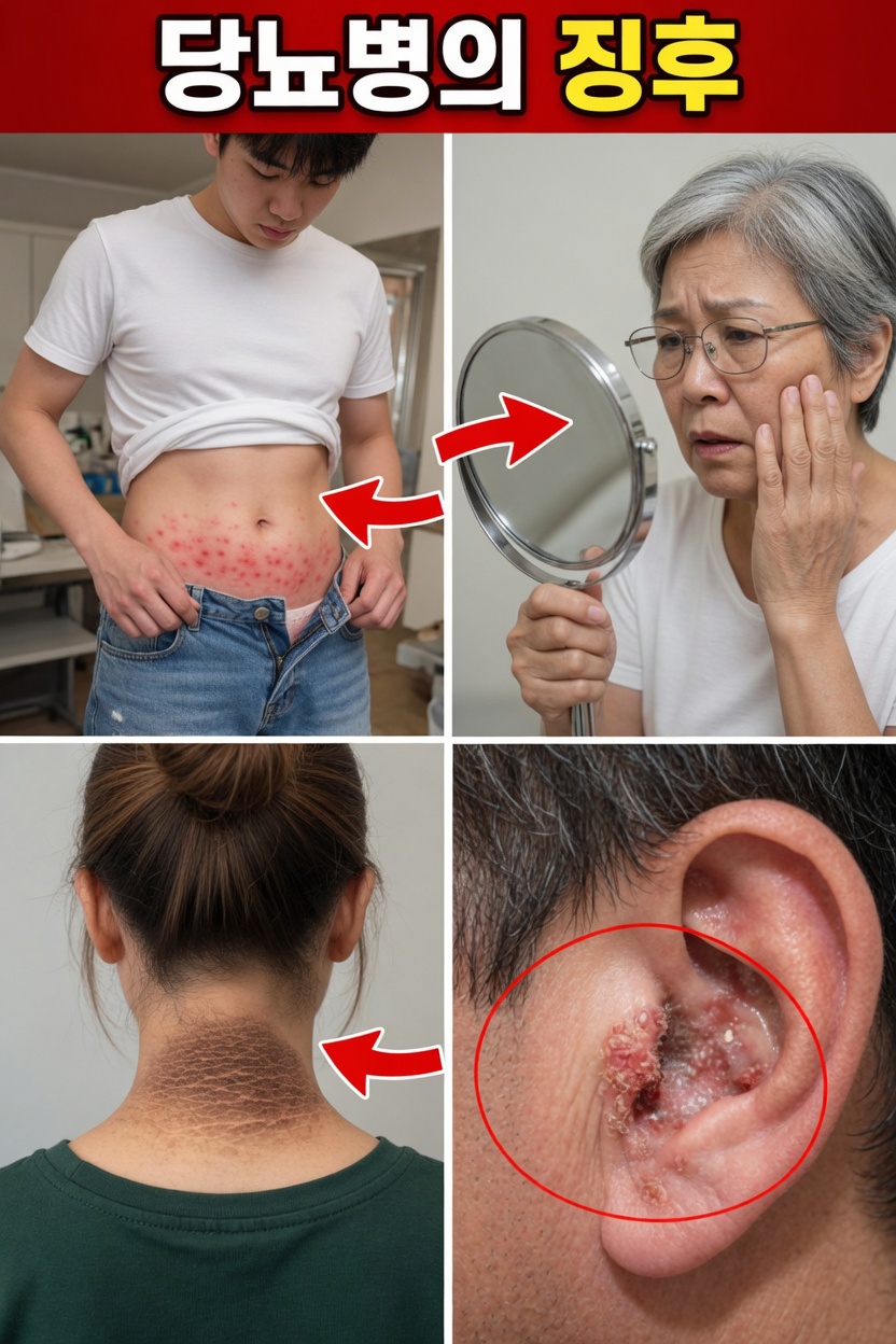 피부와 몸에 나타날 수 있는 당뇨병의 초기 징후 15가지를 알고 계신가요?