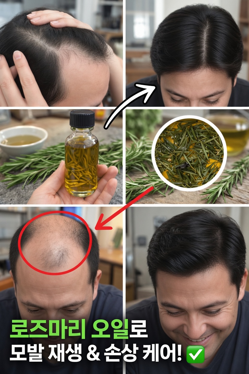 집에서 로즈마리 오일 만드는 법: 더 건강해 보이는 머릿결을 위한 간단한 가이드